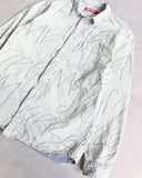 Supreme Handwriting Jacquard L/S Denim Shirt