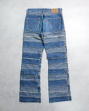 Hysteric Glamour Hagi Patchwork Denim Jeans
