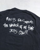 Supreme Max B Photo Tee Black