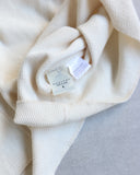 Kapital Floral Sleeve Thermal Sweater