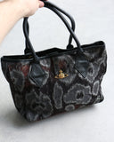 Vivienne Westwood Vintage Leather Canvas Carry Bag