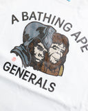 BAPE 2006 Generals Glitter Logo Tee