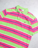 BAPE 2011 Watermelon Striped S/S Polo Shirt