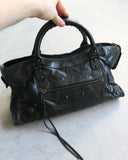 Balenciaga Large Leather City Bag