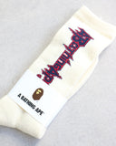 BAPE 2011 Metallica Logo Socks