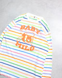 BAPE 2011 Baby Milo Striped L/S Tee