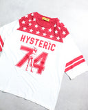 Hysteric Glamour 74 Star Football Top