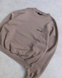 Balenciaga Stitched Logo Crewneck