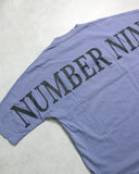 Number (N)ine Back Logo Cut & Sew Panelled Tee