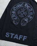 Chrome Hearts STAFF Grey Tonal L/S Tee
