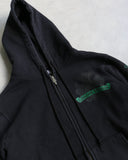 Chrome Hearts Thermal Lined Green Horseshoe Zip Up Hoodie