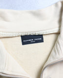 Number (N)ine Spell Out Quarter Zip Sweatshirt