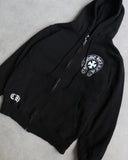 Chrome Hearts Themal Lined Eye Chart Zip Up Hoodie