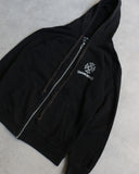 Chrome Hearts Script Dagger Zip Up Hoodie