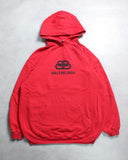 Balenciaga Red BB Hoodie