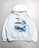 Supreme MM6 Maison Margiela Eagle Zip Up Hooded Sweatshirt