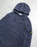 Stone Island Badge Patch Hoodie