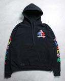 Chrome Hearts Multicolour Cross Cemetery Pullover Hoodie