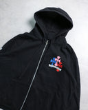 Chrome Hearts Multicolour Cross Cemetery Zip Up Hoodie