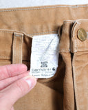 Carhartt Vintage 1990's Made in U.S.A Distressed Double Knee Carpenter Pants
