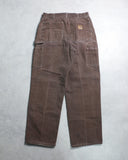 Carhartt Vintage 1990's Made in U.S.A Distressed Double Knee Carpenter Pants