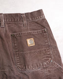 Carhartt Vintage 1990's Made in U.S.A Distressed Double Knee Carpenter Pants
