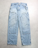 Carhartt Vintage 1990's Made in U.S.A Distressed Denim Double Knee Carpenter Pants