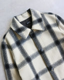 A.P.C. Pete Plaid Check Wool Coat