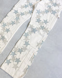 Amiri Chemist Leather Star Patch Carpenter Pants