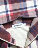 BAPE Plaid Shark Zip Up Hoodie
