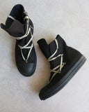 Rick Owens Mainline Pentagram Ramones High Sneakers