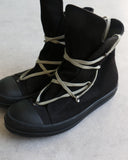 Rick Owens Mainline Pentagram Ramones High Sneakers