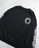 Chrome Hearts Floral Horseshoe Crewneck