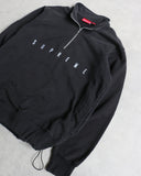 Supreme Drawstring Quarter Zip Sweatshirt