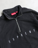 Supreme Drawstring Quarter Zip Sweatshirt