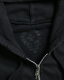 Chrome Hearts Gradient Floral Horseshoe Zip Up Hoodie