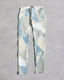 Amiri Patchwork Skinny Denim Jeans