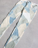 Amiri Patchwork Skinny Denim Jeans