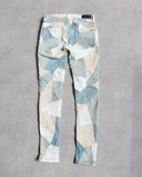 Amiri Patchwork Skinny Denim Jeans