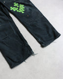 Chrome Hearts 1/1 Vintage Carhartt Double Knee Cross Patch Carpenter Pants