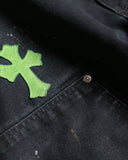 Chrome Hearts 1/1 Vintage Carhartt Double Knee Cross Patch Carpenter Pants