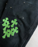 Chrome Hearts 1/1 Vintage Carhartt Double Knee Cross Patch Carpenter Pants