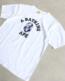 BAPE Collegiate Camo Tee