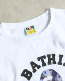 BAPE Collegiate Camo Tee