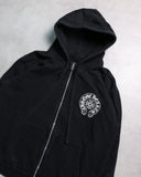 Chrome Hearts Malibu Exclusive Horseshoe Zip Up Hoodie