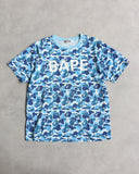 BAPE Blue Ape Camo Tee