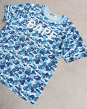 BAPE Blue Ape Camo Tee