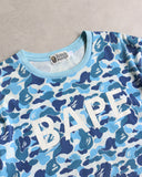 BAPE Blue Ape Camo Tee