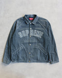 Supreme Arc Logo Denim Workwear Jacket