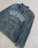 Supreme Arc Logo Denim Workwear Jacket